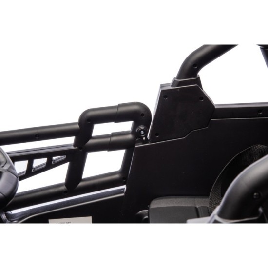JOKO Elektrické autíčko Buggy OBSERVER 4x200W, penové kolesá, Dvojmiestne kožené sedadlo, nosnosť 60kg, čierne