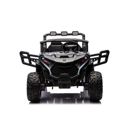 JOKO Elektrické autíčko Buggy OBSERVER 4x200W, penové kolesá, Dvojmiestne kožené sedadlo, nosnosť 60kg, čierne