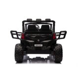 JOKO Elektrické autíčko Buggy OBSERVER 4x200W, penové kolesá, Dvojmiestne kožené sedadlo, nosnosť 60kg, zelené