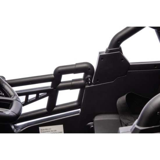 JOKO Elektrické autíčko Buggy OBSERVER 4x200W, penové kolesá, Dvojmiestne kožené sedadlo, nosnosť 60kg, zelené