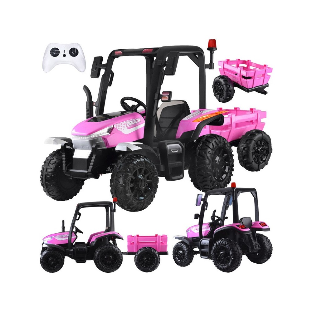 Large tractor with 4x4 trailer + pilot light PA0266