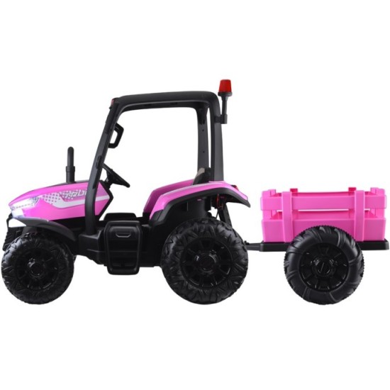 Large tractor with 4x4 trailer + pilot light PA0266