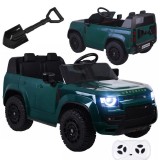 JOKO Elektrické autíčko Land Rover Defender 4x4 24V, dvojmiestne, nosnosť 50kg, FM rádio, zelené