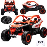 JOKO Elektrické autíčko BUGGY Can-am Maverick 4x4, motor 4x200W, batéria 24V, Dvojmiestne sedadlo, penové kolesá, nosnosť 50kg,