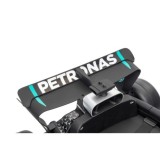 JOKO Elektrické autíčko Formula AMG PETRONAS F1 Mercedes-Benz, kožené sedadlo, penové kolesá, čierne