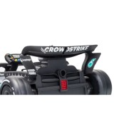 JOKO Elektrické autíčko Formula AMG PETRONAS F1 Mercedes-Benz, kožené sedadlo, penové kolesá, čierne