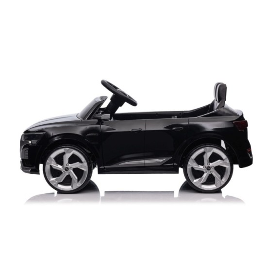 JOKO Elektrické autíčko Audi SQ8 4x4, penové kolesá, kožené sedadlo, čierne