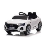 JOKO Elektrické autíčko Audi SQ8 4x4, penové kolesá, kožené sedadlo, biele