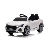 JOKO Elektrické autíčko Audi SQ8 4x4, penové kolesá, kožené sedadlo, biele