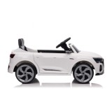 JOKO Elektrické autíčko Audi SQ8 4x4, penové kolesá, kožené sedadlo, biele