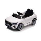 JOKO Elektrické autíčko Audi SQ8 4x4, penové kolesá, kožené sedadlo, biele