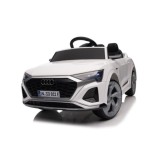 JOKO Elektrické autíčko Audi SQ8 4x4, penové kolesá, kožené sedadlo, biele