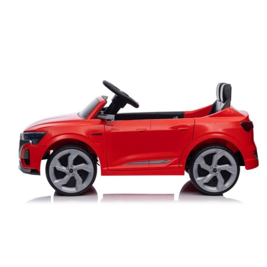 JOKO Elektrické autíčko Audi SQ8 4x4, penové kolesá, kožené sedadlo, červené