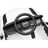 JOKO Elektrické autíčko Land Rover Defender 4x4, penové kolesá, kožené sedadlo, biele