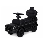JOKO Detské Odrážadlo Mercedes G-Class s vodiacou tyčou a zvukom, čierne