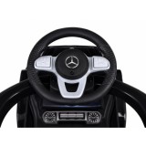JOKO Detské Odrážadlo Mercedes G-Class s vodiacou tyčou a zvukom, čierne