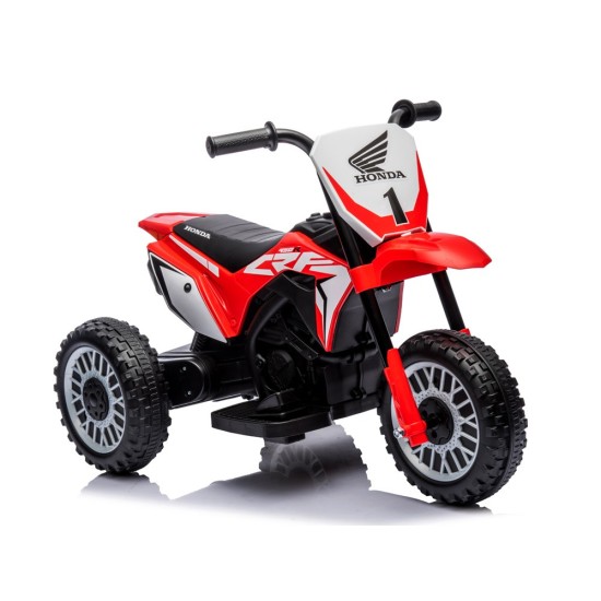 JOKO Elektrická Motorka Honda so zvukom, Trojkolka na batérie, červená