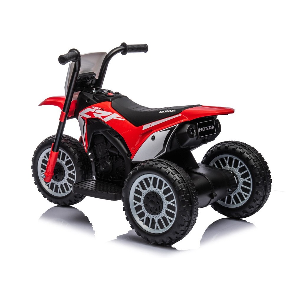 JOKO Elektrická Motorka Honda so zvukom, Trojkolka na batérie, červená