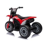 JOKO Elektrická Motorka Honda so zvukom, Trojkolka na batérie, červená