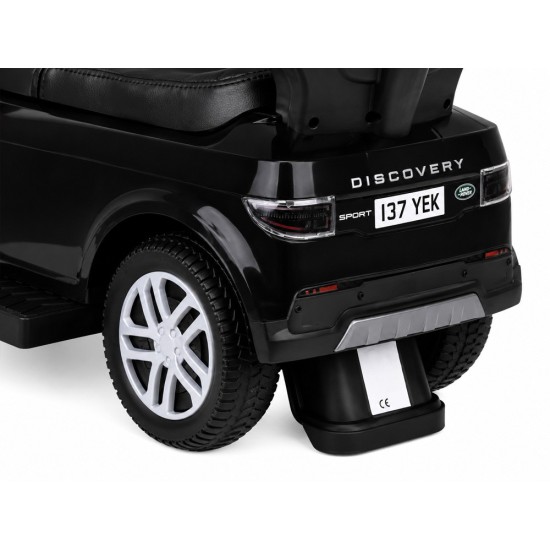 JOKO Odrážadlo Pre deti Range Rover s vodiacou tyčou a zvukom, čierne