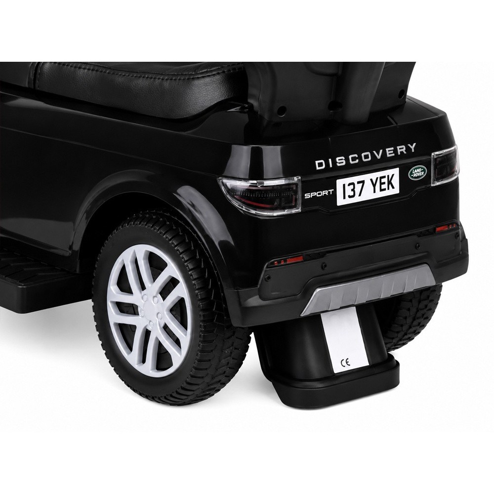 JOKO Odrážadlo Pre deti Range Rover s vodiacou tyčou a zvukom, čierne