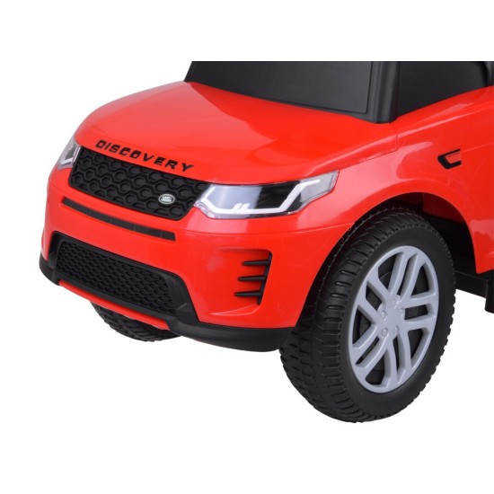 JOKO Odrážadlo Pre deti Range Rover s vodiacou tyčou a zvukom, červené