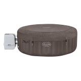 BESTWAY 6001S Vírivka Lay-Z-Spa Dominica SMART HydroJet Jacuzzi s WIFI aplikáciou, priemer 196cm + 4 Vankúše