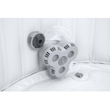 BESTWAY 6001S Vírivka Lay-Z-Spa Dominica SMART HydroJet Jacuzzi s WIFI aplikáciou, priemer 196cm + 4 Vankúše