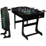 MKSTOR Stolný fubal BELFAST 121 cm x 101  x 79 cm, skladací, čierny