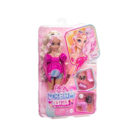 Mattel Bábika Barbie Dream Besties Malibu Doll, MÓDNA INFLUENCERKA