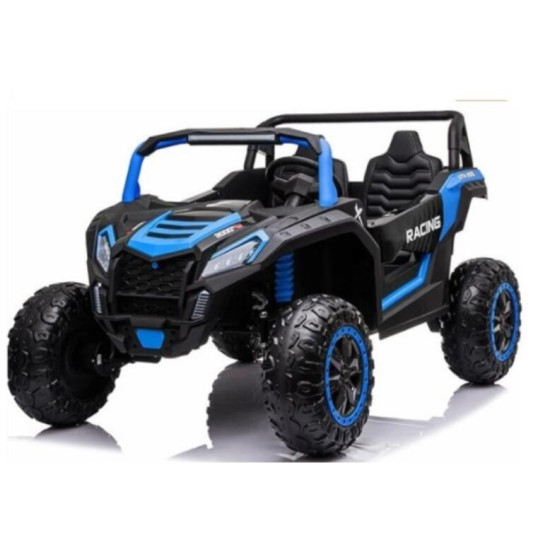 JOKO Elektrické autíčko Buggy 4x4 ATV Racing 200W 24V, nosnosť 60kg, Dvojmiestne, penové kolesá, modré