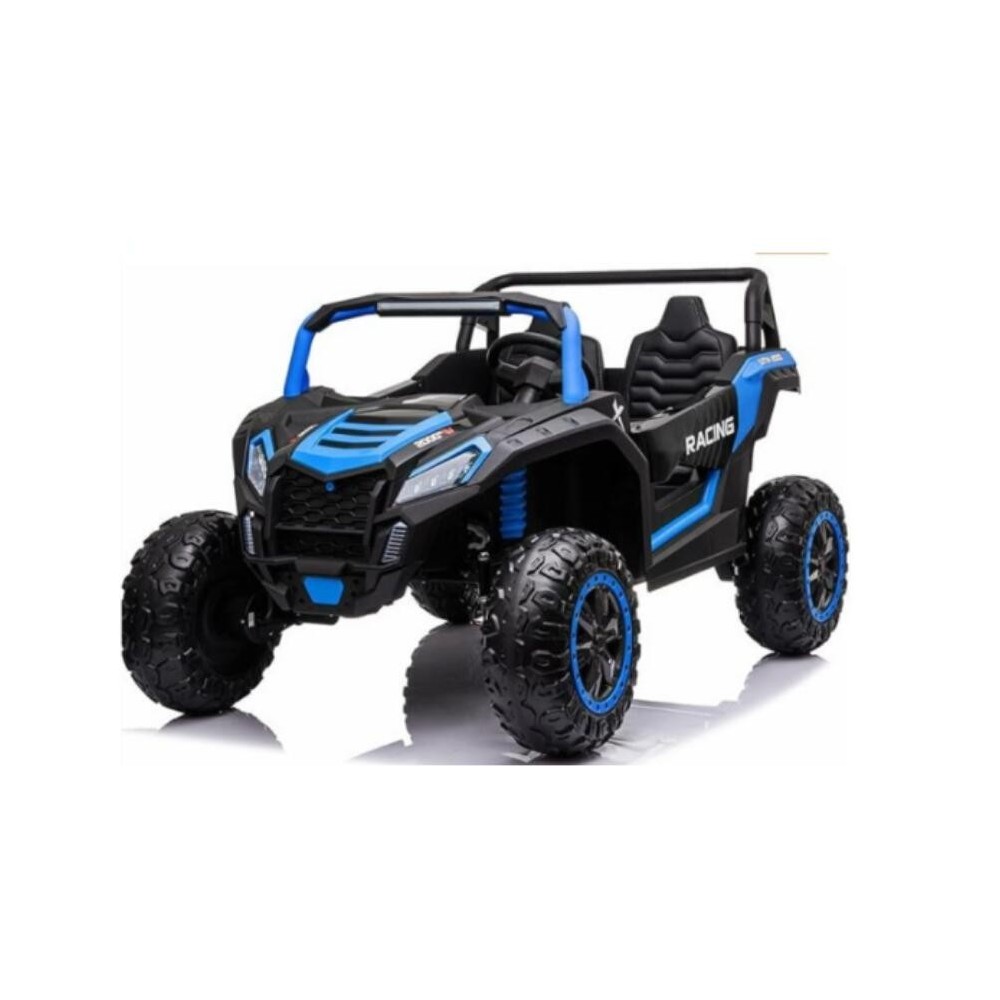 JOKO Elektrické autíčko Buggy 4x4 ATV Racing 200W 24V, nosnosť 60kg, Dvojmiestne, penové kolesá, modré