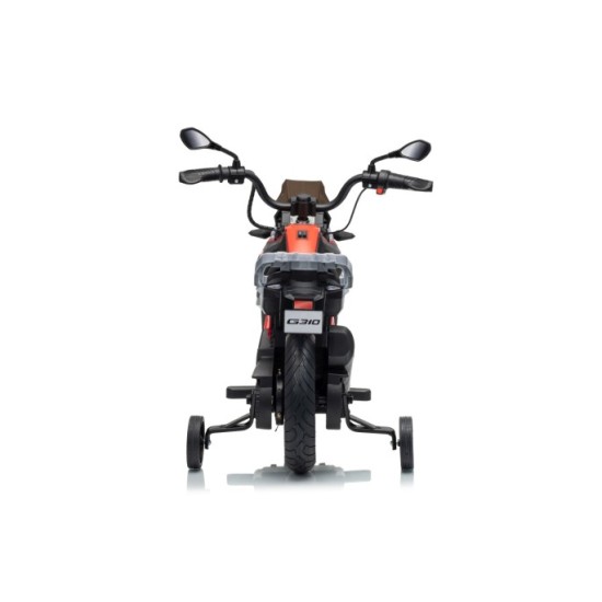JOKO Elektrická Motorka BMW G310GS, penové kolesá, kožené sedadlo, červená