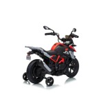 JOKO Elektrická Motorka BMW G310GS, penové kolesá, kožené sedadlo, červená