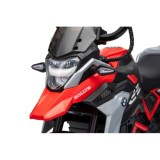 JOKO Elektrická Motorka BMW G310GS, penové kolesá, kožené sedadlo, červená
