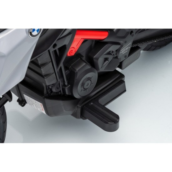 JOKO Elektrická Motorka BMW G310GS, penové kolesá, kožené sedadlo, červená