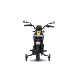 JOKO Elektrická Motorka BMW G310GS, penové kolesá, kožené sedadlo, zlatá šampanská