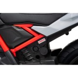 JOKO Elektrická Motorka BMW G310GS, penové kolesá, kožené sedadlo, zlatá šampanská
