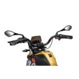 JOKO Elektrická Motorka BMW G310GS, penové kolesá, kožené sedadlo, zlatá šampanská