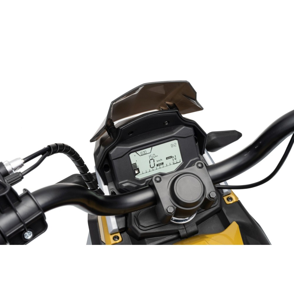 JOKO Elektrická Motorka BMW G310GS, penové kolesá, kožené sedadlo, zlatá šampanská