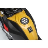 JOKO Elektrická Motorka BMW G310GS, penové kolesá, kožené sedadlo, zlatá šampanská