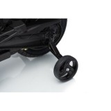 JOKO Elektrická Motorka BMW G310GS, penové kolesá, kožené sedadlo, čierna