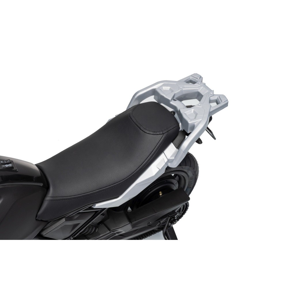 JOKO Elektrická Motorka BMW G310GS, penové kolesá, kožené sedadlo, čierna