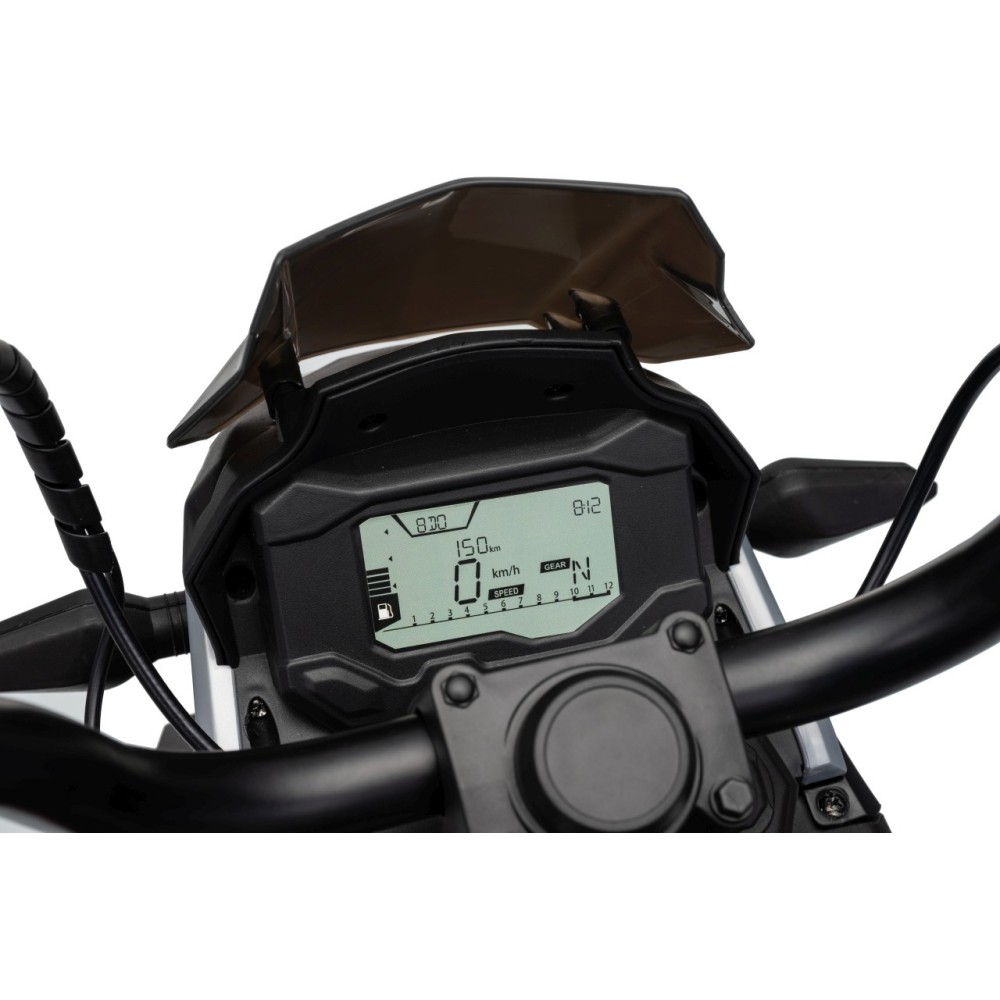 JOKO Elektrická Motorka BMW G310GS, penové kolesá, kožené sedadlo, čierna