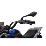 JOKO Elektrická Motorka BMW G310GS, penové kolesá, kožené sedadlo, modrá