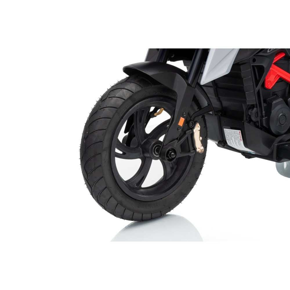 JOKO Elektrická Motorka BMW G310GS, penové kolesá, kožené sedadlo, modrá