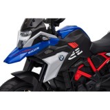 JOKO Elektrická Motorka BMW G310GS, penové kolesá, kožené sedadlo, modrá