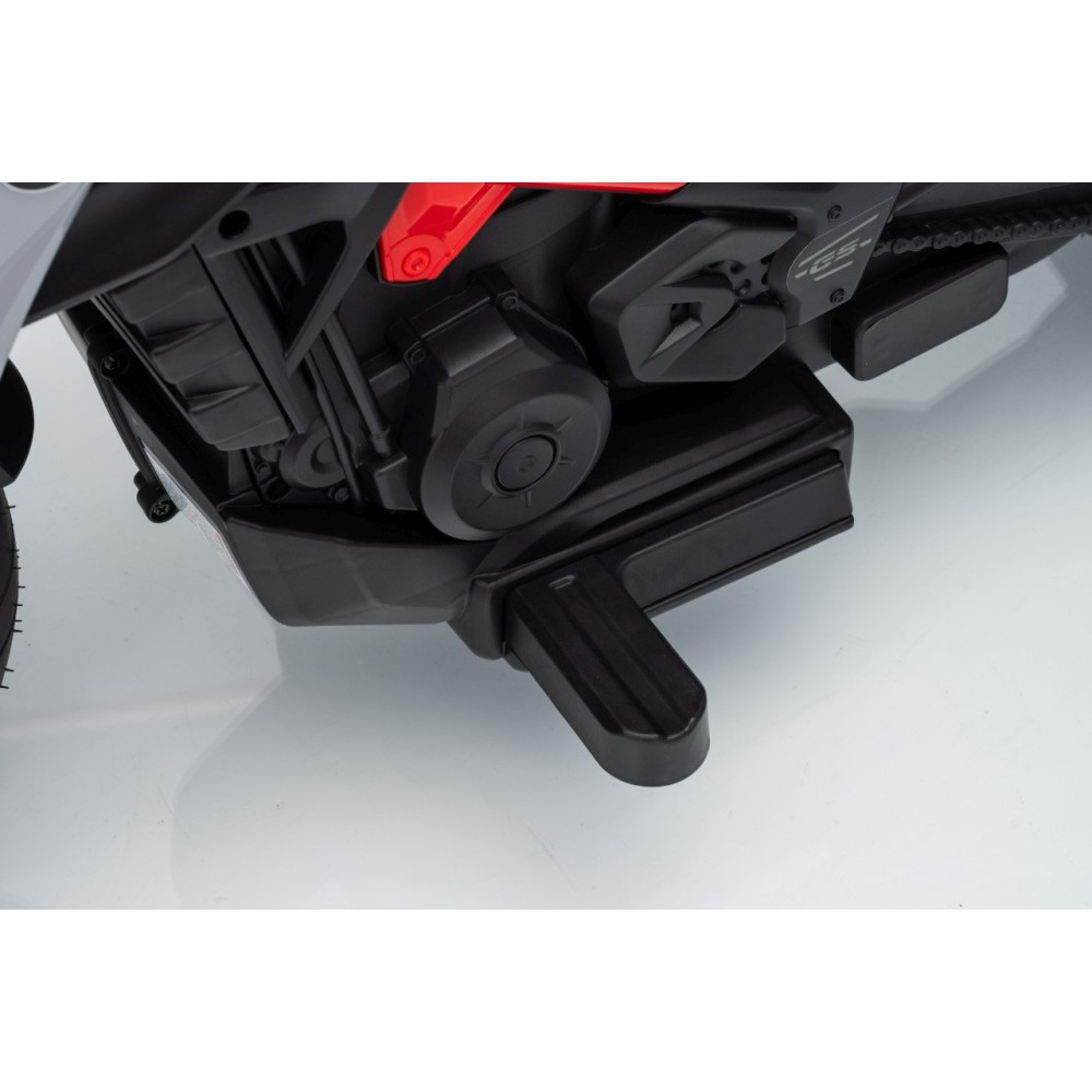JOKO Elektrická Motorka BMW G310GS, penové kolesá, kožené sedadlo, modrá