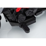 JOKO Elektrická Motorka BMW G310GS, penové kolesá, kožené sedadlo, modrá