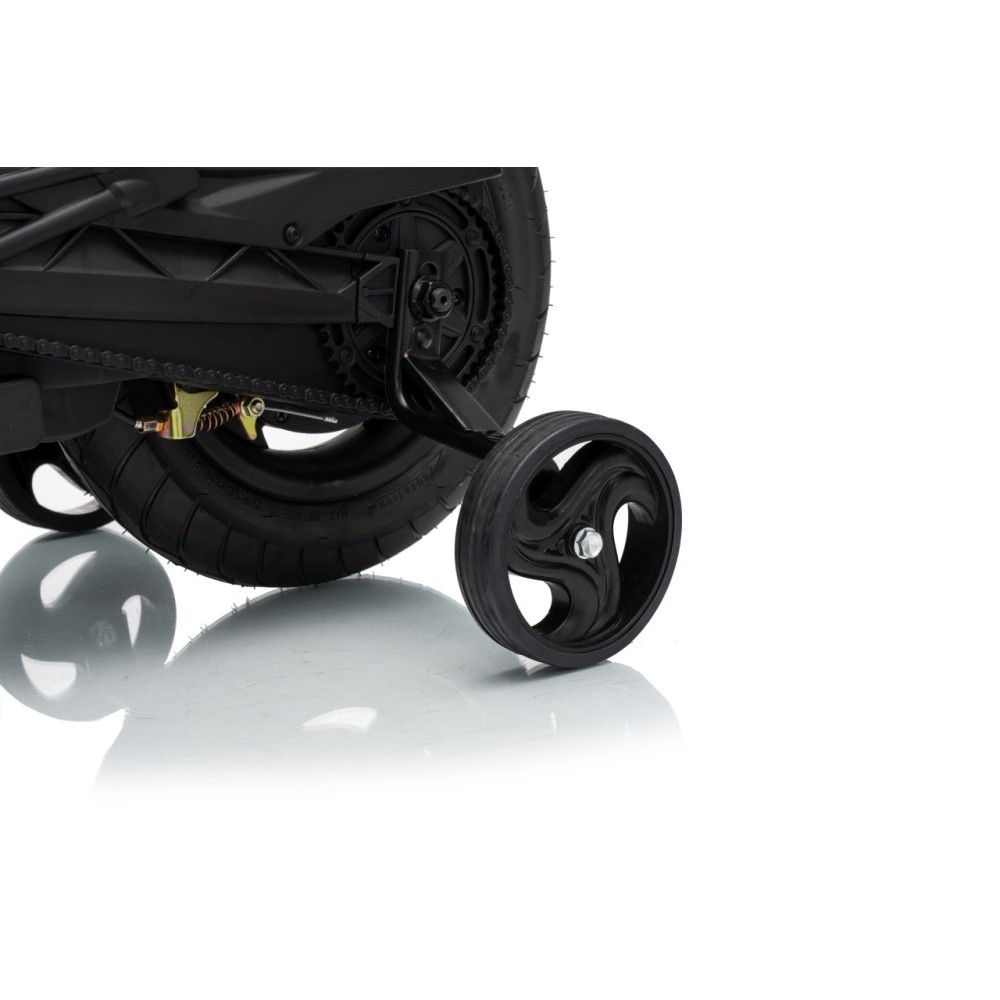 JOKO Elektrická Motorka BMW G310GS, penové kolesá, kožené sedadlo, modrá